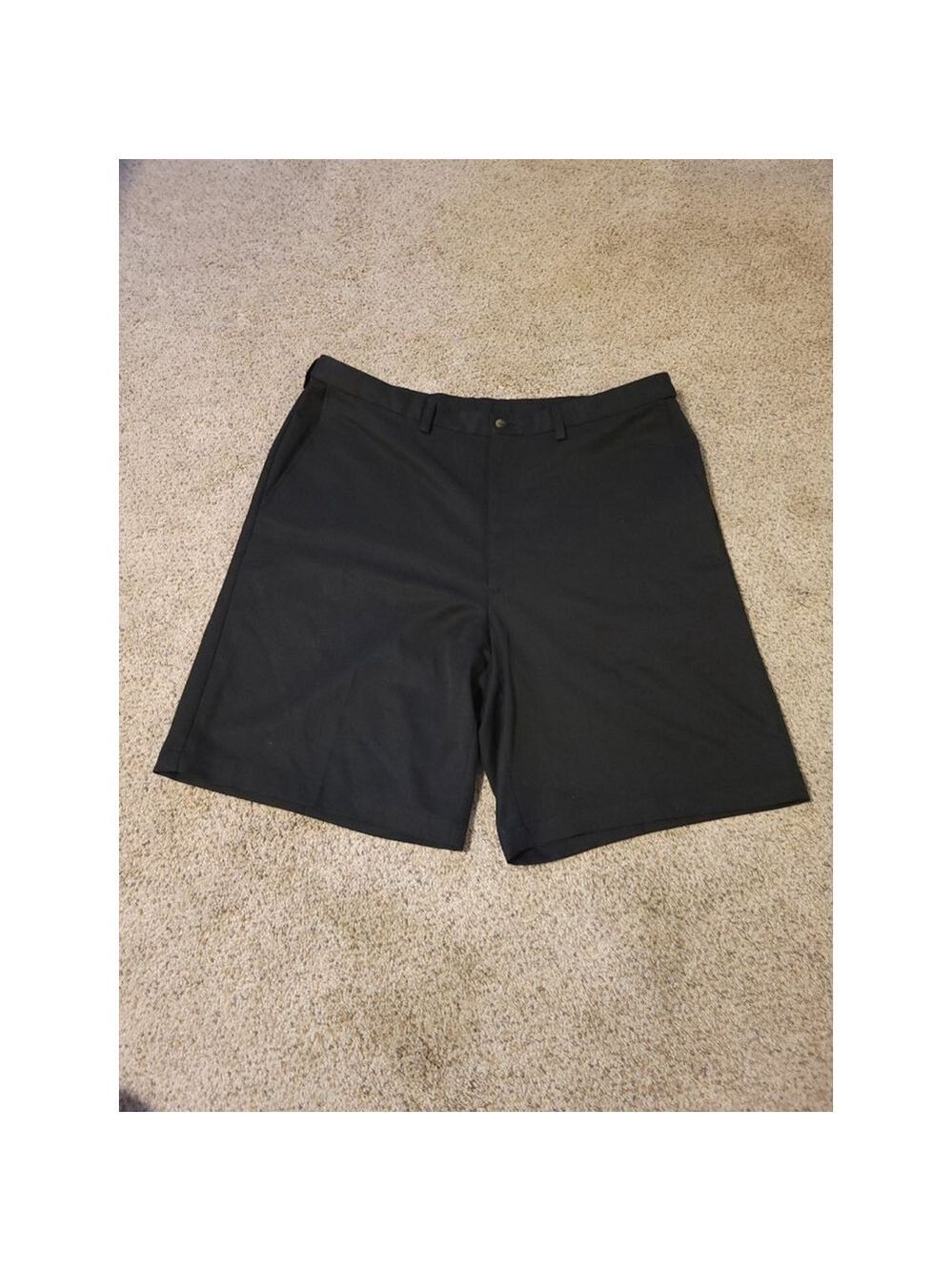 Haggar Men's Black Woven Shorts Size 38